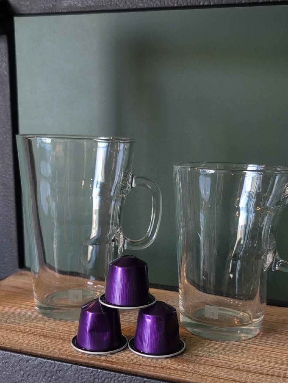 Nespresso Glass Coffee Mugs